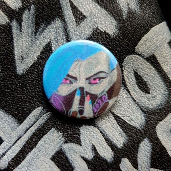 Jinx Arcane LOL 2020 Punk Pin Badge