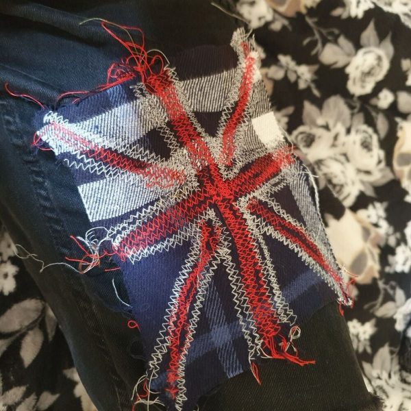 Broken Britain Punk Fabric Patch