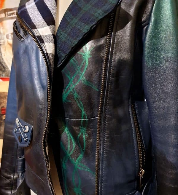 Soen Emerald Snake Metal Punk Jacket - Image 4