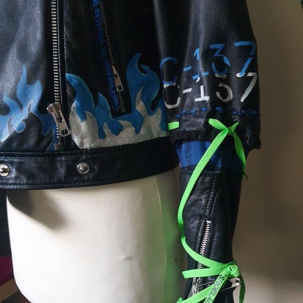 Rick N Morty Punk Jacket - Image 2