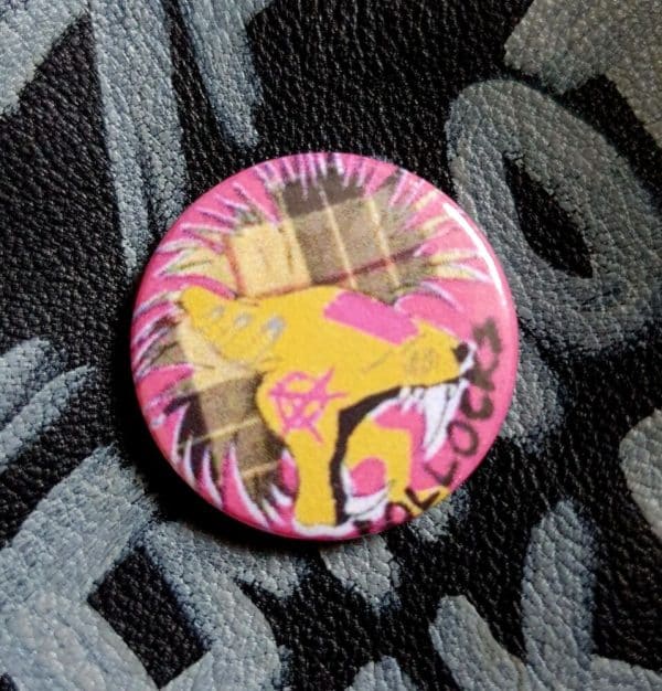 Punk Lion SEX PISTOLS Pin Badge