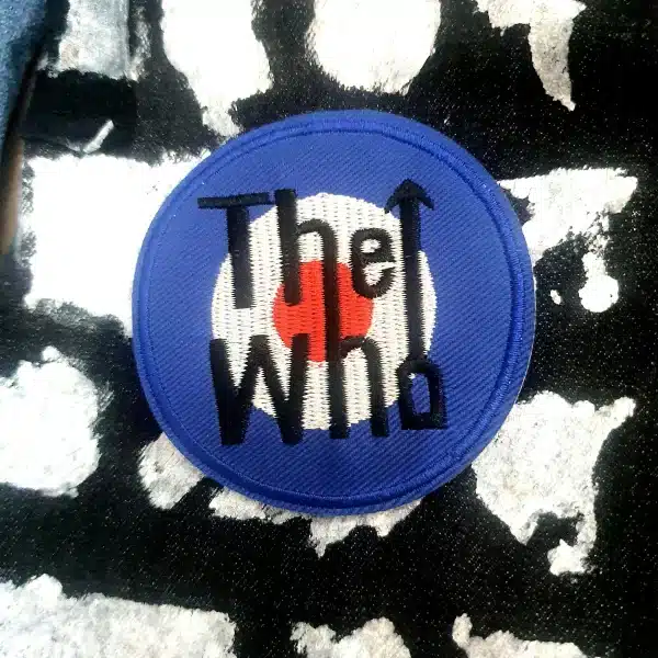 The Who Rock Metal Red Black Punk Patch - Image 2