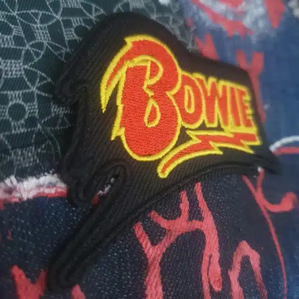 Bowie Rock Punk Patch