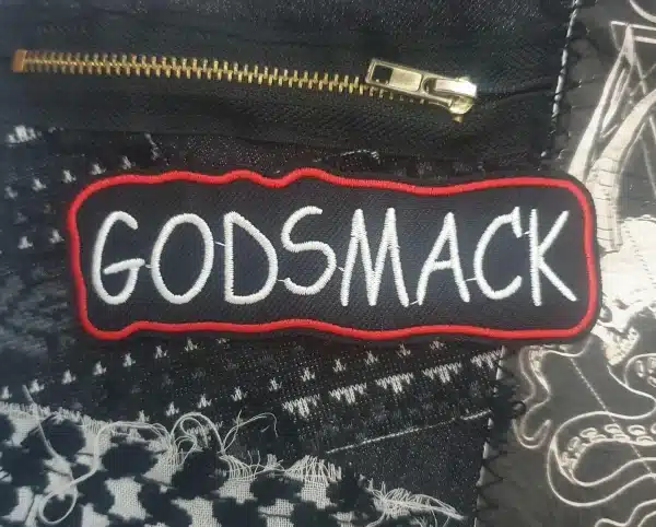 Godsmack Rock White Black Punk Patch - Image 2