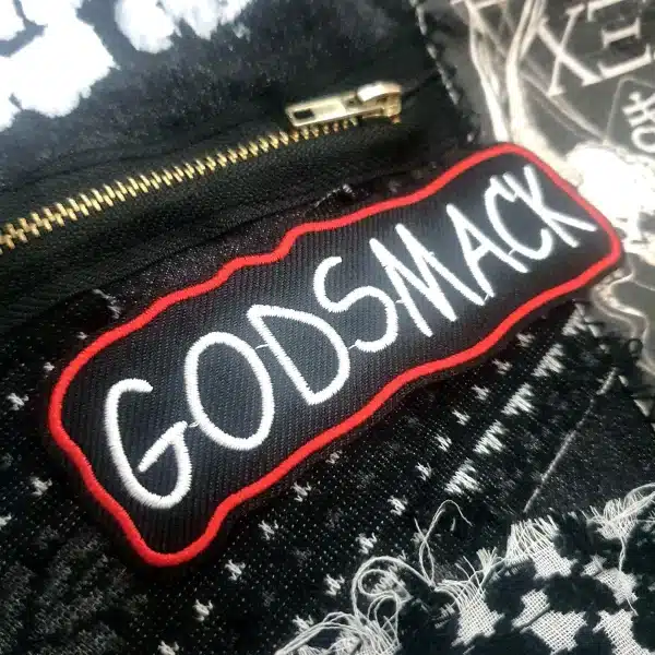 Godsmack Rock White Black Punk Patch