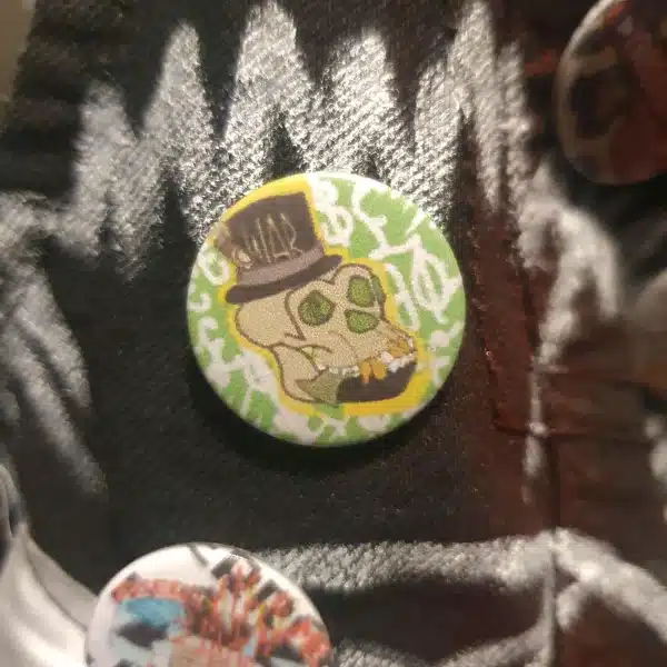 War Monkey Pin Badge