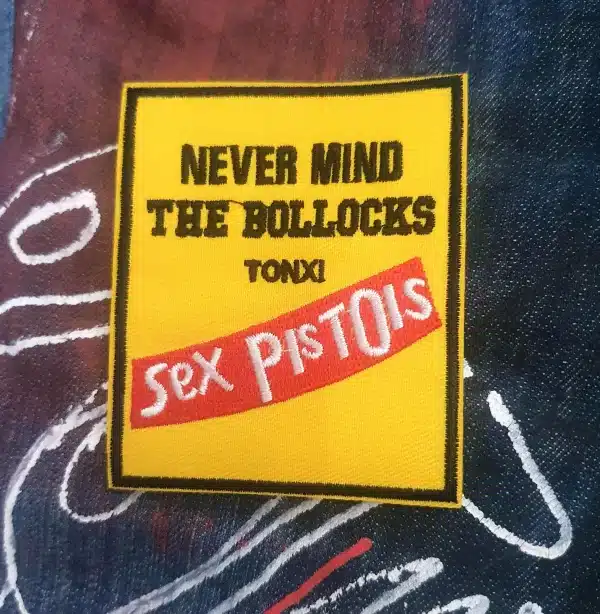 Sex Pistol Never Mind The Bollocks Band Patch - Image 2